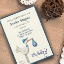 Suche nach blaue storch baby party einladungen Für kinder