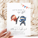 Suche nach karate postkarten Geburtstagsparty von ninja