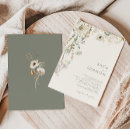 Suche nach weiße wildblumen einladungen Braut