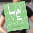 Suche nach gesundheit und fitness flyer Yogalehrerin