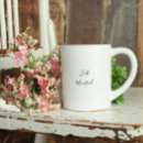 Suche nach just married tassen Braut