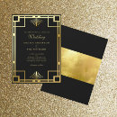 Suche nach black and gold wedding einladungen Für sie/ihn