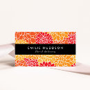 Suche nach orange blume visitenkarten Für sie