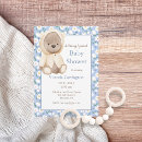 Suche nach bear baby einladungen Niedliche babydusche