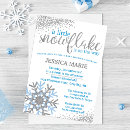 Suche nach schneeflöckchen Babyparty