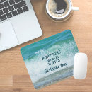 Suche nach viel glück mousepads Jede person