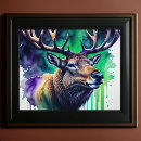 Suche nach elk poster Tier