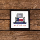 Suche nach road trip poster Cartoon