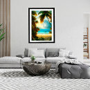 Suche nach tropischer strand poster Insel