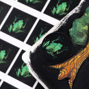 Suche nach niedlicher baumfrosch aufkleber Natur