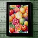 Suche nach fruits poster Aquarell