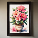 Suche nach rosa azaleen poster Botanisch