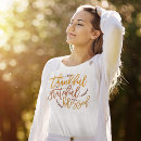 Suche nach dankbar tshirts Typografie