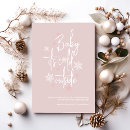 Suche nach winter babyparty karten Rosa