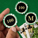 Suche nach monogramm poker chips Für alle