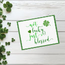 Suche nach grüner klee postkarten Kleeblatt