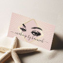 Suche nach eyelashes visitenkarten Makeup künstler