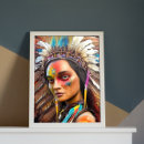 Suche nach sioux poster Vintag