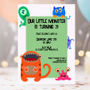Suche nach grünes monster einladungen Monstergeburt