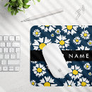 Suche nach weißes gänseblümchen mousepads Für sie