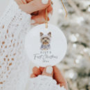 Suche nach yorkie ornamente Personalisiert