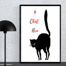 Suche nach le chat noir poster Black cat