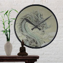Suche nach japanischer drache wanduhren Fantasie