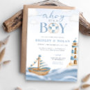 Suche nach seemann einladungen Ahoy is a boy