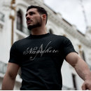 Suche nach und weißes monogramm tshirts Schwarz und weiß