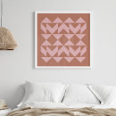 Suche nach geometric poster Mid century