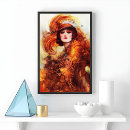 Suche nach grüne augen poster Portrait