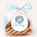 Suche nach wissen aufkleber Donut