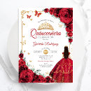 Suche nach rote schmetterlinge einladungen Quinceanera