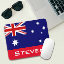 Suche nach flagge von australien mousepads Sport