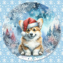 Suche nach corgi aufkleber Santa