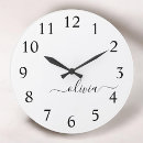 Suche nach weiß und schwarzes wanduhren Für sie