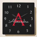 Suche nach red wanduhren Für sie