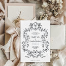 Suche nach black white einladungen Vintag