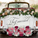 Suche nach just married hochzeitsbanner Neuwagenzeichen