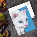 Suche nach katze mit blauen augen postkarten Haustier
