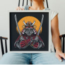 Suche nach bushido japanisch poster Kriegerin