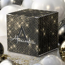 Suche nach black and gold papier geschenk box Brautparty