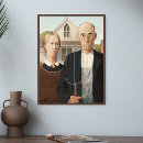 Suche nach american gothic poster Malerei