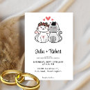 Suche nach cat wedding einladungen Katzenhochzeit