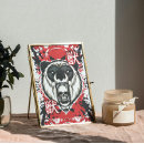 Suche nach schwarzer kopf poster Tier