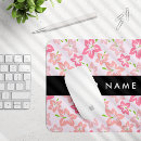 Suche nach rosa blüten mousepads Blumenmuster