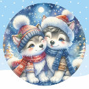 Suche nach husky aufkleber Aquarell