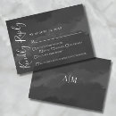 Suche nach schwarz weiß hochzeit rsvp karten Paar