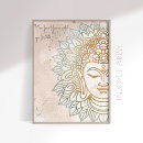 Suche nach goldener buddha poster Spirituell
