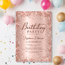 Suche nach eleganter 21 geburtstag einladungen Glitzer